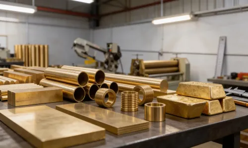 Types of Brass Products & Their Industrial Use